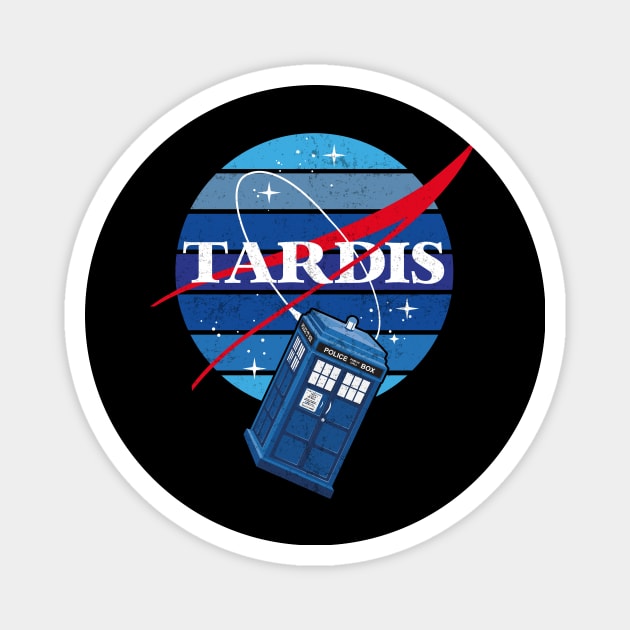 Nasa Tardis parody Space Magnet by TEEWEB